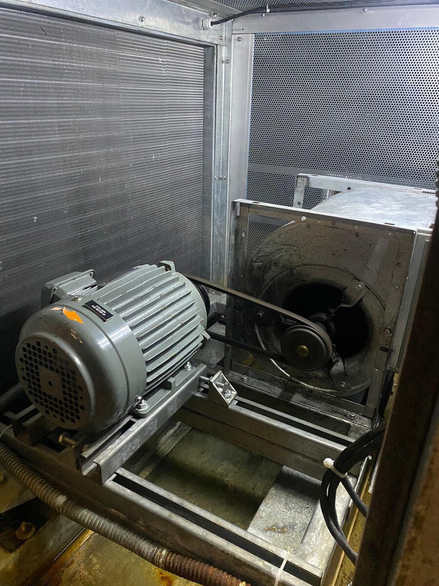 Ventilation motor replacement